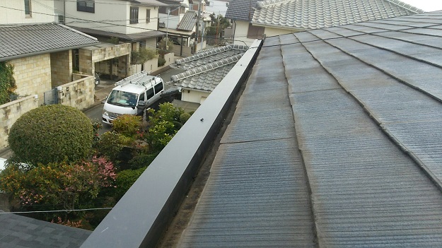 加古川市　軒先　板金工事　完了